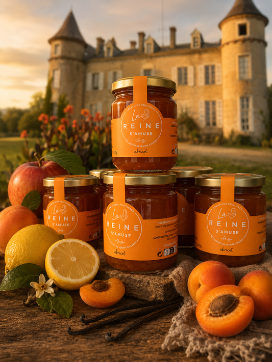 Confiture d'abricot artisanale 240g