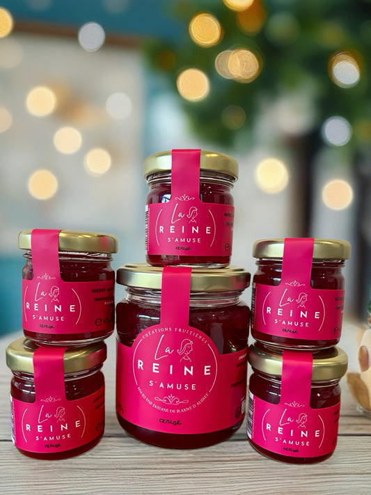 Confiture de cerise artisanale 240g