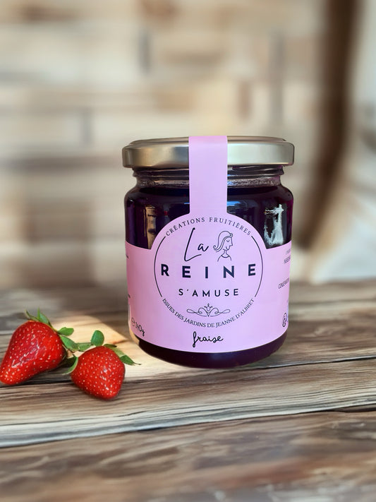 Confiture de fraises artisanale 240g