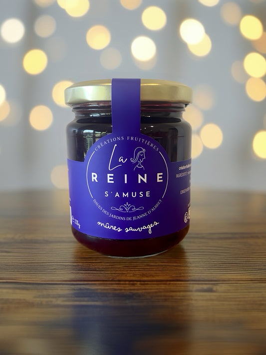 Confiture de mûres sauvages 240g