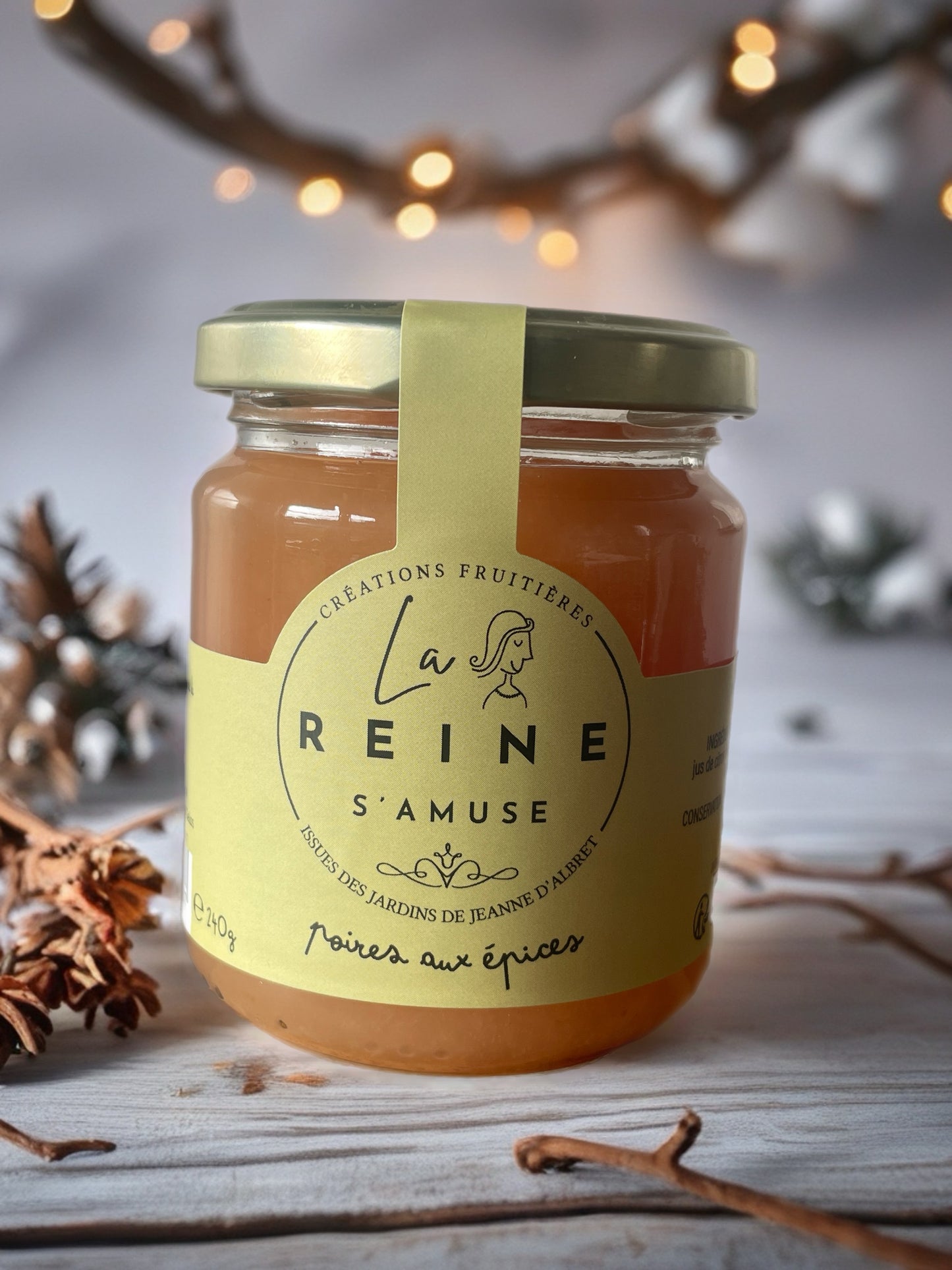 Confiture de poire aux épices - 240g